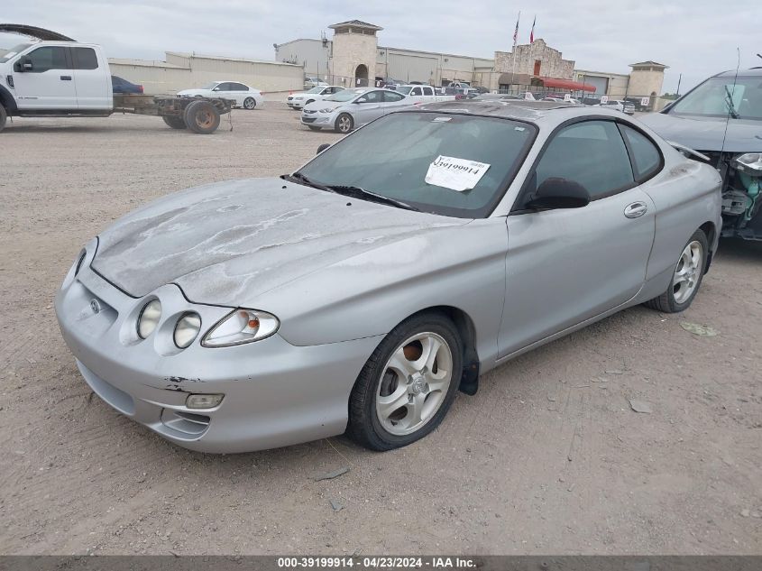 2001 Hyundai Tiburon Base Pkg 1 2 VIN: KMHJG25F91U265160 Lot: 39199914