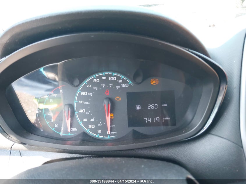 VIN KL8CB6SA9KC726773 2019 CHEVROLET SPARK LS CVT