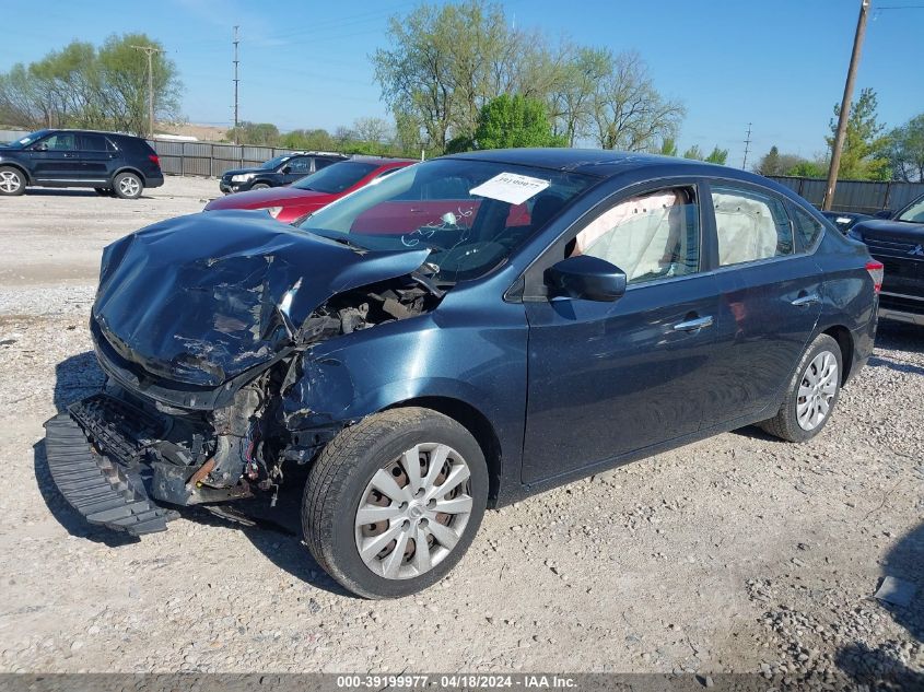 2015 Nissan Sentra Fe+ S/S/Sl/Sr/Sv VIN: 3N1AB7AP7FL635136 Lot: 39199977