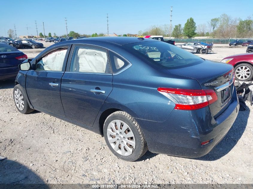 2015 Nissan Sentra Fe+ S/S/Sl/Sr/Sv VIN: 3N1AB7AP7FL635136 Lot: 47553414
