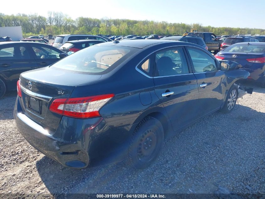 2015 Nissan Sentra Fe+ S/S/Sl/Sr/Sv VIN: 3N1AB7AP7FL635136 Lot: 47553414