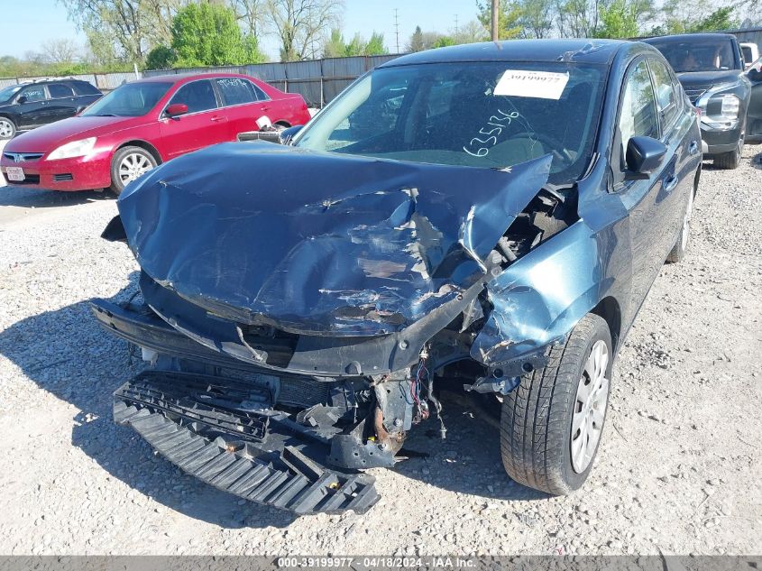 2015 Nissan Sentra Fe+ S/S/Sl/Sr/Sv VIN: 3N1AB7AP7FL635136 Lot: 47553414