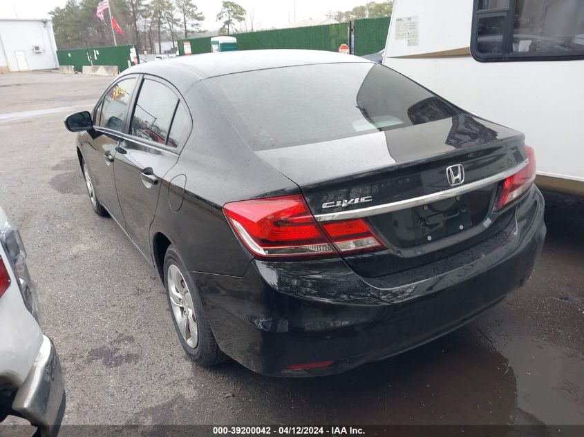 2HGFB2F56FH549940 | 2015 HONDA CIVIC