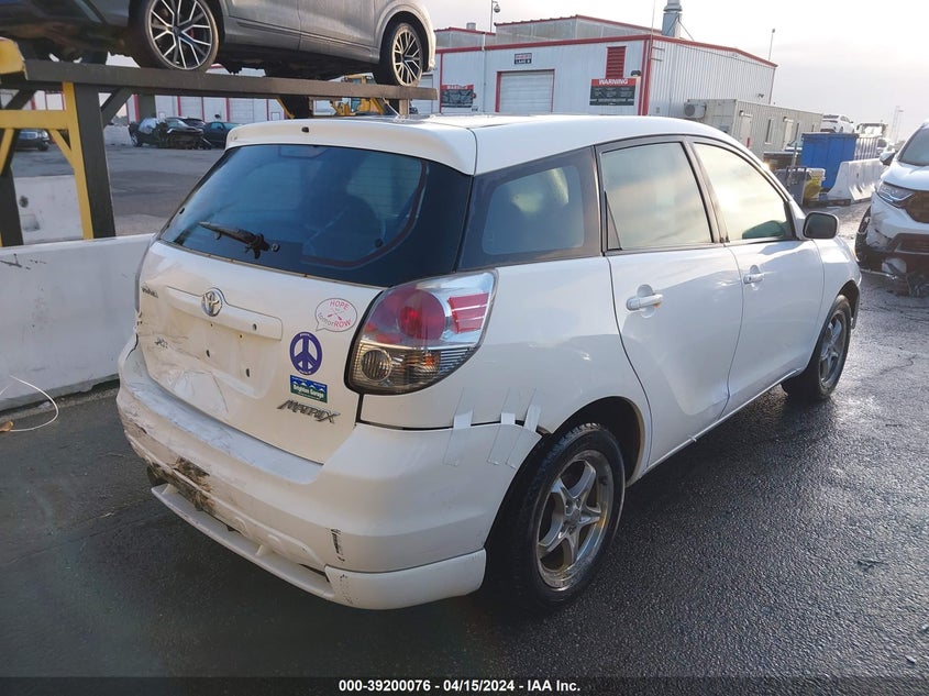 2005 Toyota Matrix Xr VIN: 2T1KR32E15C396140 Lot: 39200076