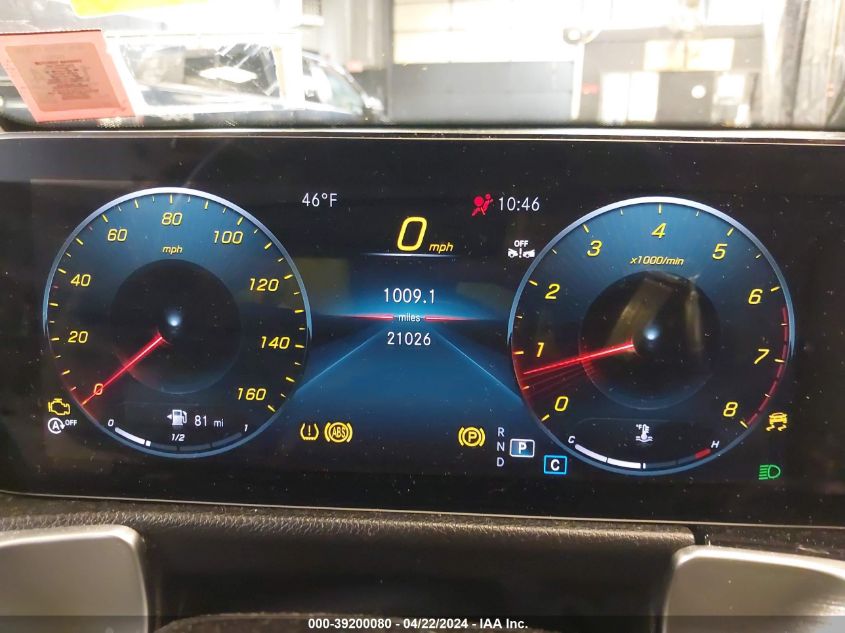 2022 Mercedes-Benz Glb 250 4Matic VIN: W1N4M4HB3NW258464 Lot: 39200080