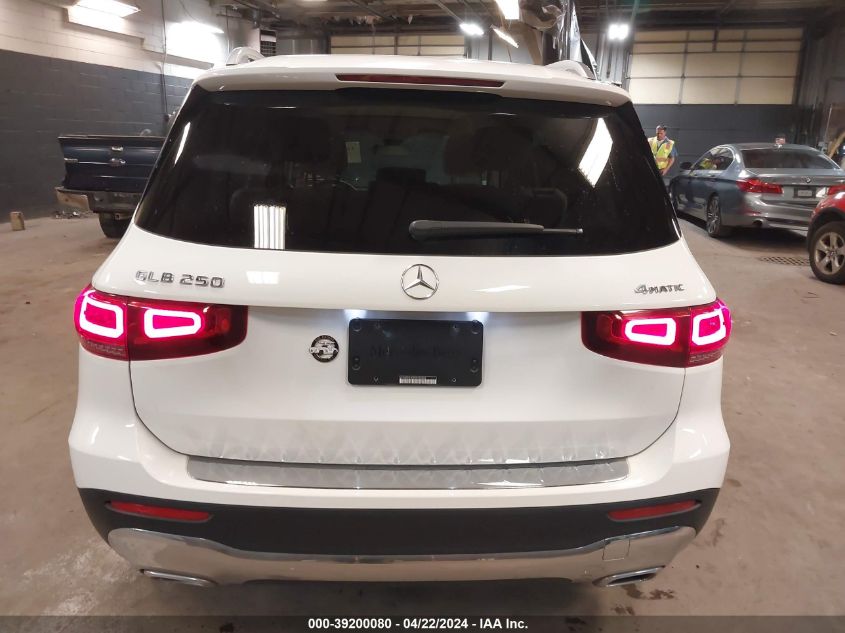 2022 Mercedes-Benz Glb 250 4Matic VIN: W1N4M4HB3NW258464 Lot: 39200080
