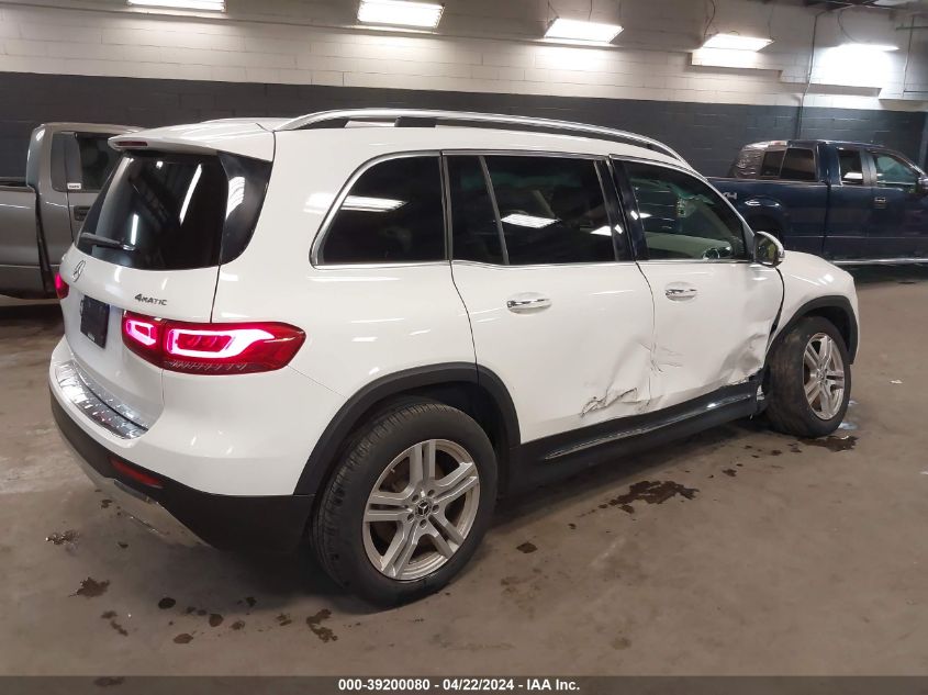 2022 Mercedes-Benz Glb 250 4Matic VIN: W1N4M4HB3NW258464 Lot: 39200080