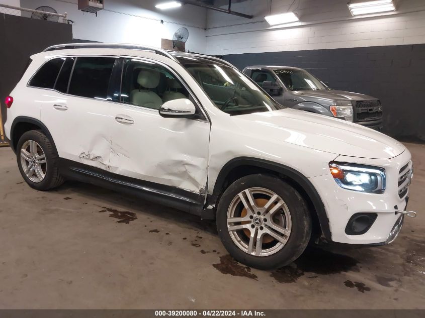 2022 Mercedes-Benz Glb 250 4Matic VIN: W1N4M4HB3NW258464 Lot: 39200080