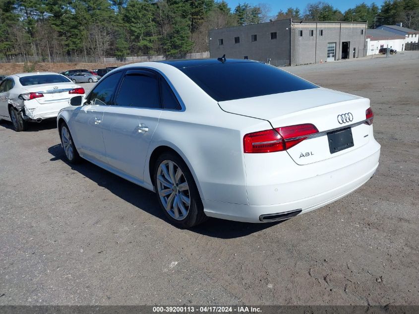 2017 AUDI A8 L 3.0T - WAU44AFD6HN012042