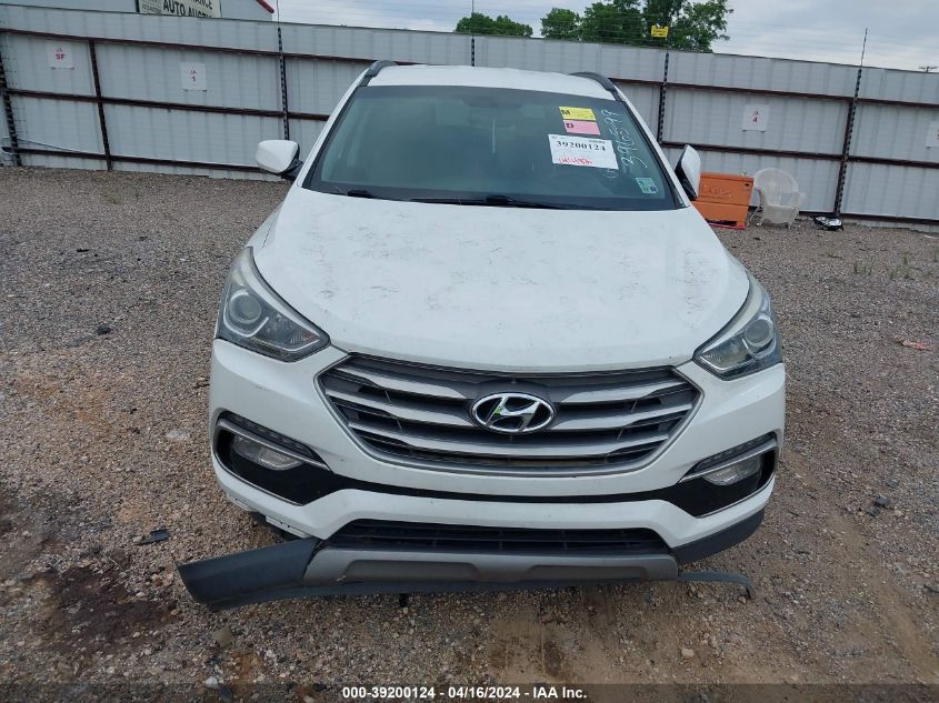 2017 Hyundai Santa Fe Sport 2.4L VIN: 5XYZU3LB3HG396599 Lot: 39200124