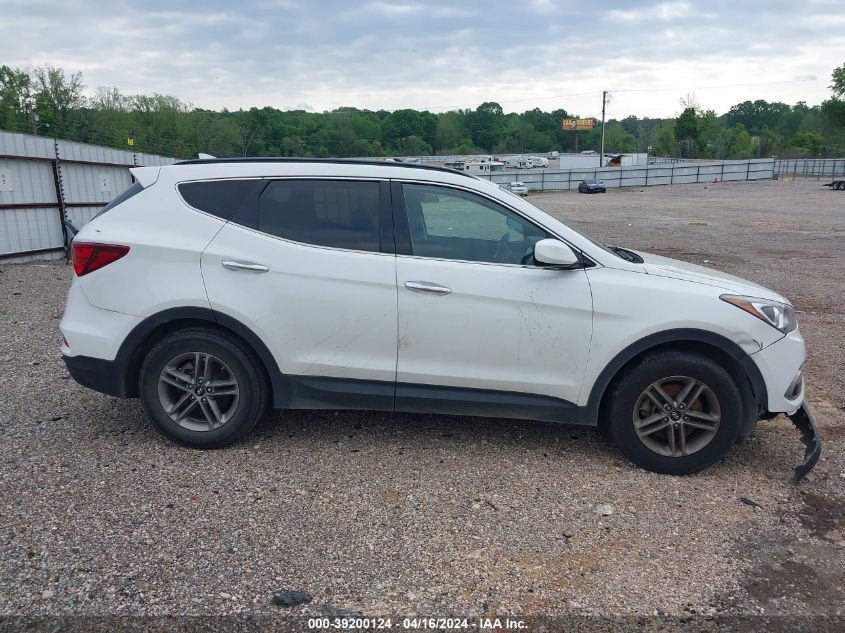 2017 Hyundai Santa Fe Sport 2.4L VIN: 5XYZU3LB3HG396599 Lot: 39200124