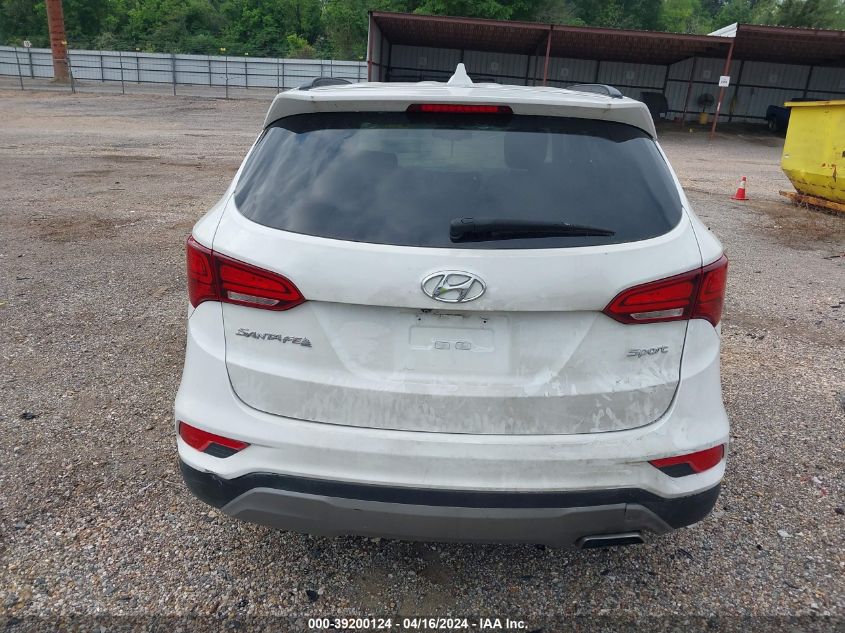 2017 Hyundai Santa Fe Sport 2.4L VIN: 5XYZU3LB3HG396599 Lot: 39200124