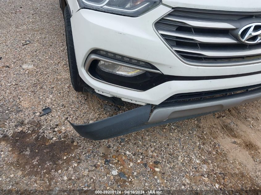 2017 Hyundai Santa Fe Sport 2.4L VIN: 5XYZU3LB3HG396599 Lot: 39200124