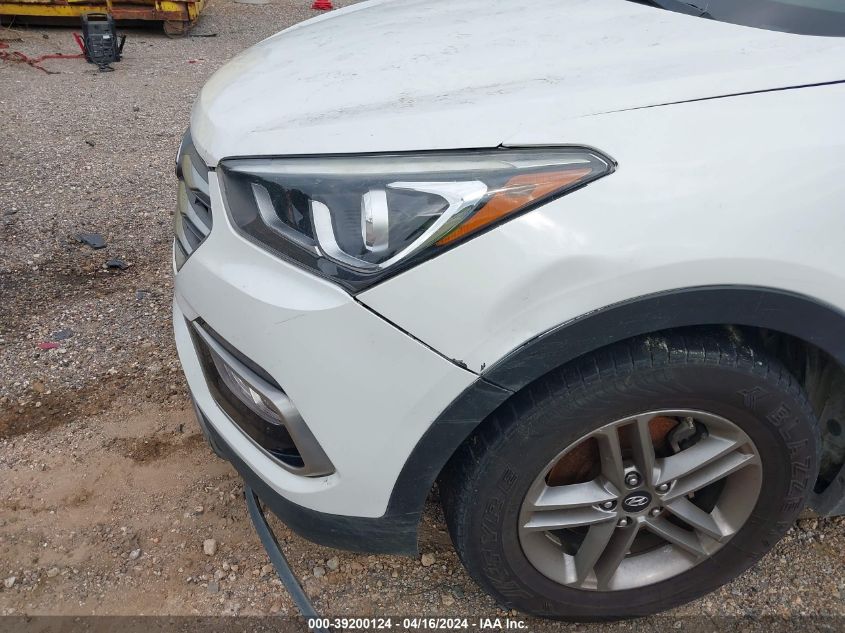 2017 Hyundai Santa Fe Sport 2.4L VIN: 5XYZU3LB3HG396599 Lot: 39200124