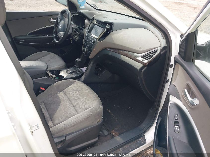 2017 Hyundai Santa Fe Sport 2.4L VIN: 5XYZU3LB3HG396599 Lot: 39200124