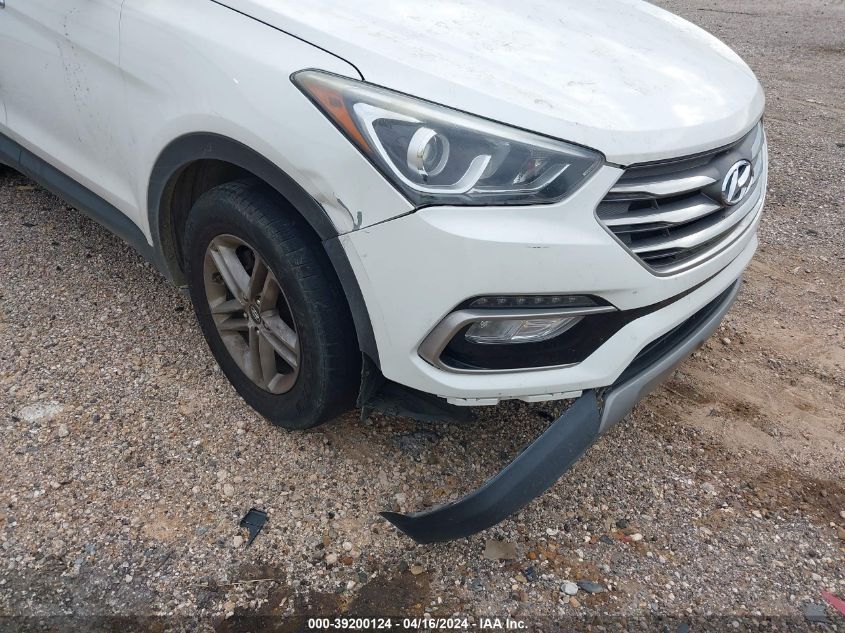 2017 Hyundai Santa Fe Sport 2.4L VIN: 5XYZU3LB3HG396599 Lot: 39200124