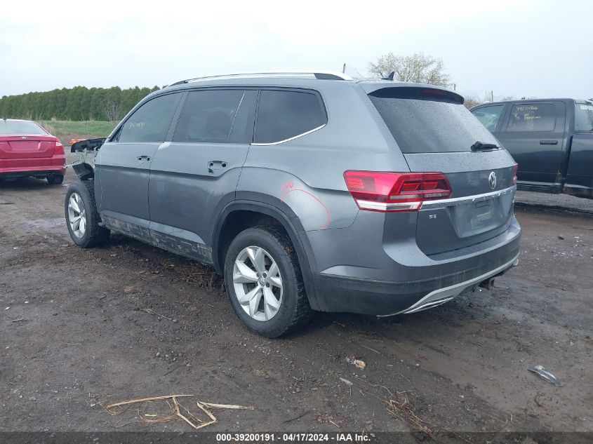 2018 Volkswagen Atlas 3.6L V6 Se/3.6L V6 Se W/Technology VIN: 1V2LR2CA9JC539895 Lot: 39200191