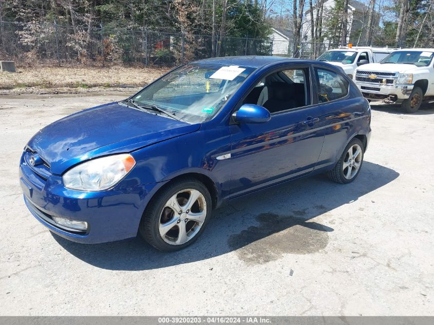 KMHCN36C07U037940 | 2007 HYUNDAI ACCENT