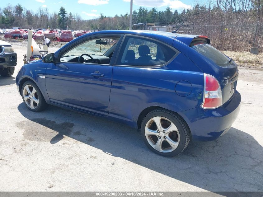 KMHCN36C07U037940 | 2007 HYUNDAI ACCENT