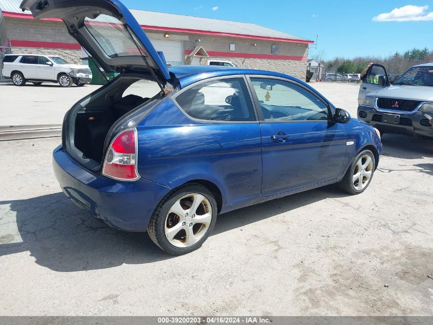 KMHCN36C07U037940 | 2007 HYUNDAI ACCENT