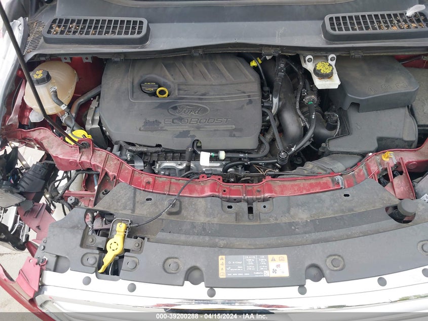 VIN 1FMCU0JD3HUD42917 2017 FORD ESCAPE TITANIUM