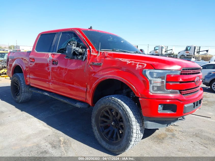 2019 FORD F-150 LARIAT - 1FTEW1E42KFB88123