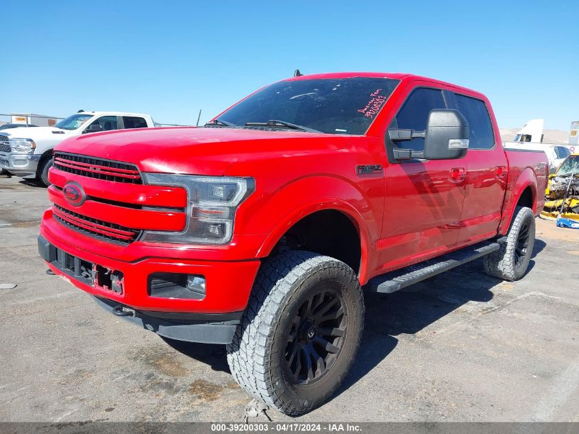 2019 FORD F-150 LARIAT - 1FTEW1E42KFB88123