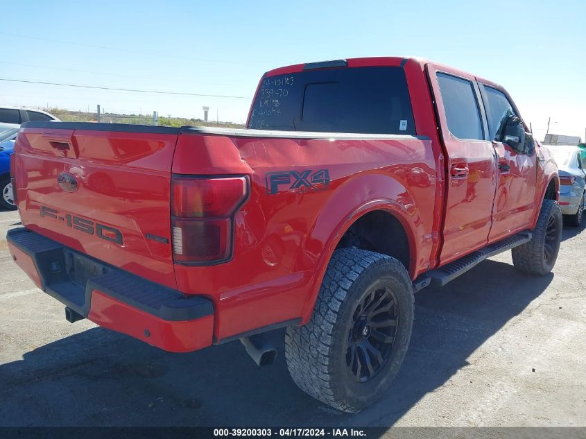 2019 FORD F-150 LARIAT - 1FTEW1E42KFB88123