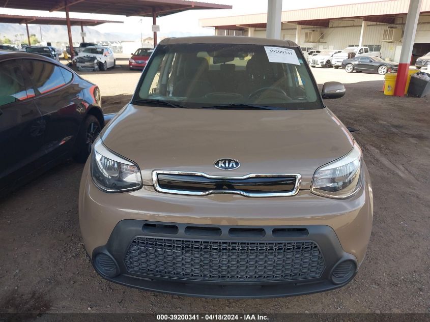 2014 Kia Soul + VIN: KNDJP3A55E7029939 Lot: 51242154