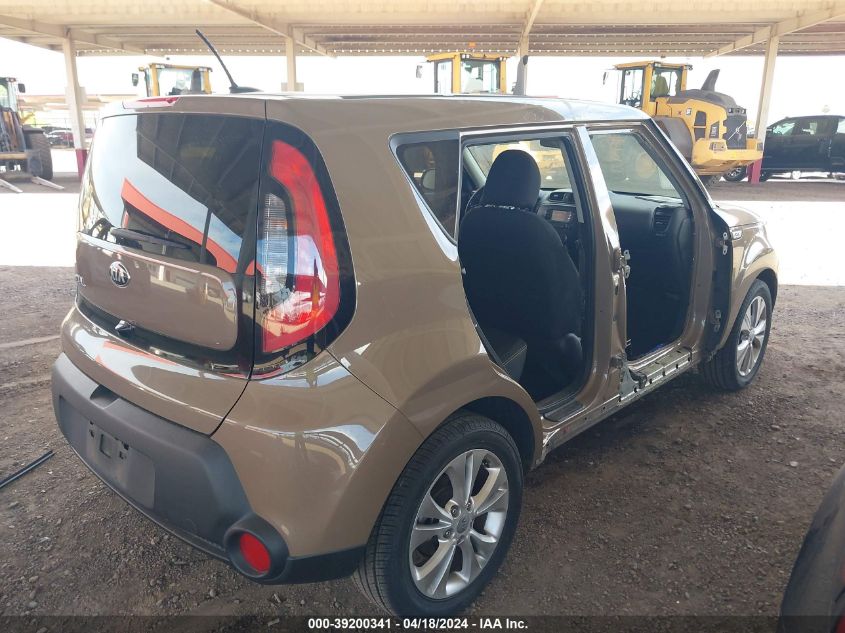 2014 Kia Soul + VIN: KNDJP3A55E7029939 Lot: 51242154