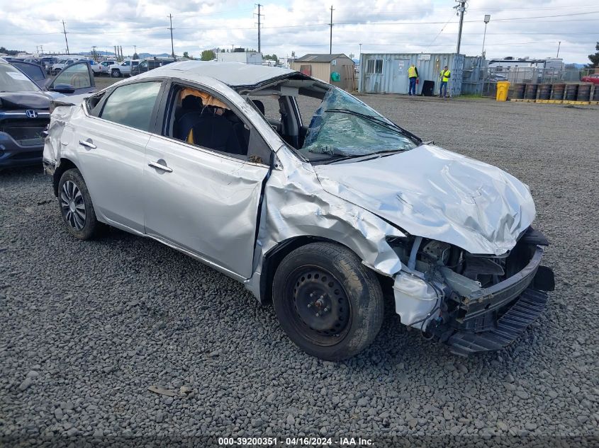 2015 Nissan Sentra S VIN: 3N1AB7AP3FY370721 Lot: 39200351