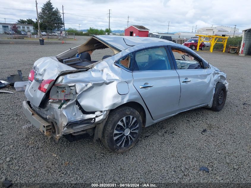 2015 Nissan Sentra S VIN: 3N1AB7AP3FY370721 Lot: 39200351