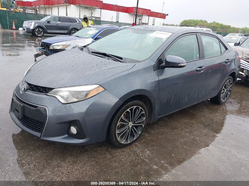 2016 Toyota Corolla S Plus VIN: 2T1BURHE1GC615965 Lot: 39236763