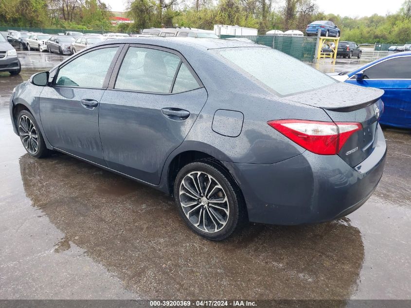 2016 Toyota Corolla S Plus VIN: 2T1BURHE1GC615965 Lot: 39236763