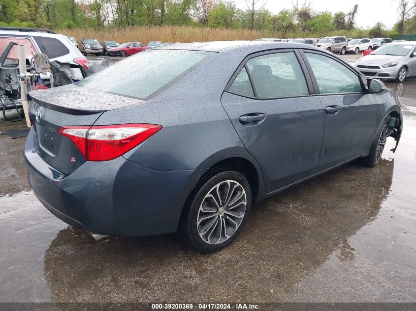 2016 Toyota Corolla S Plus VIN: 2T1BURHE1GC615965 Lot: 39236763