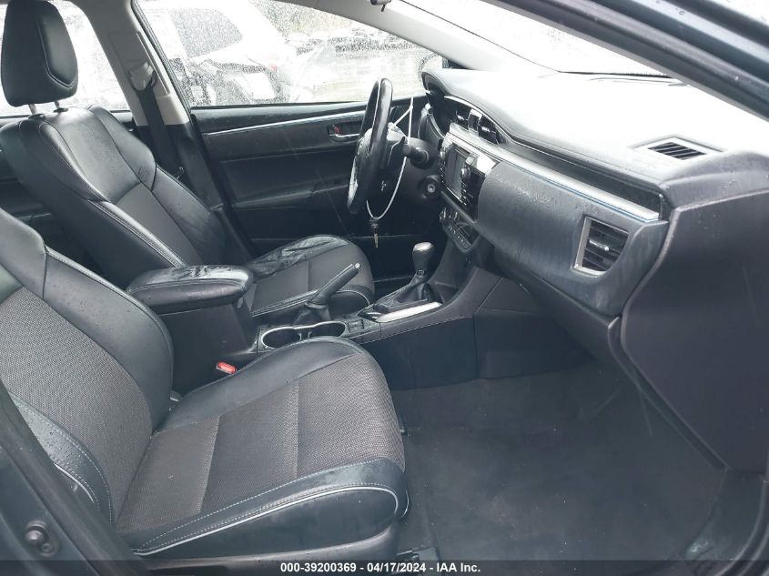 2016 Toyota Corolla S Plus VIN: 2T1BURHE1GC615965 Lot: 39236763