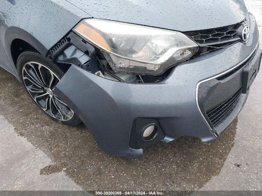 2016 Toyota Corolla S Plus VIN: 2T1BURHE1GC615965 Lot: 39236763