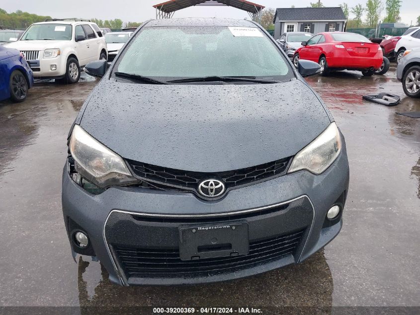 2016 Toyota Corolla S Plus VIN: 2T1BURHE1GC615965 Lot: 39236763