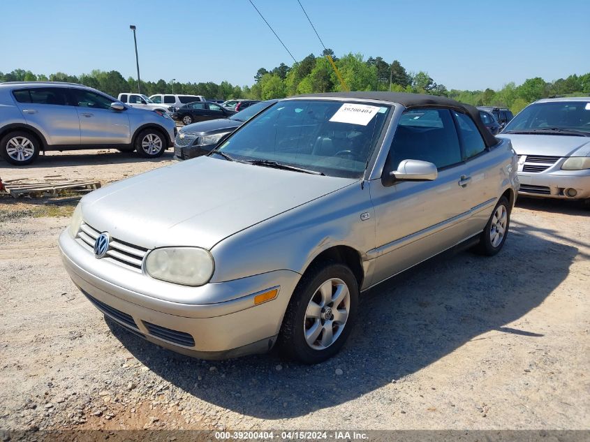 3VWDC21V01M816734 | 2001 VOLKSWAGEN CABRIO