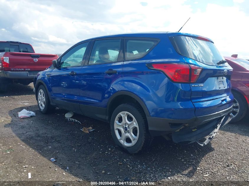 2019 Ford Escape S VIN: 1FMCU0F77KUA95279 Lot: 39200456