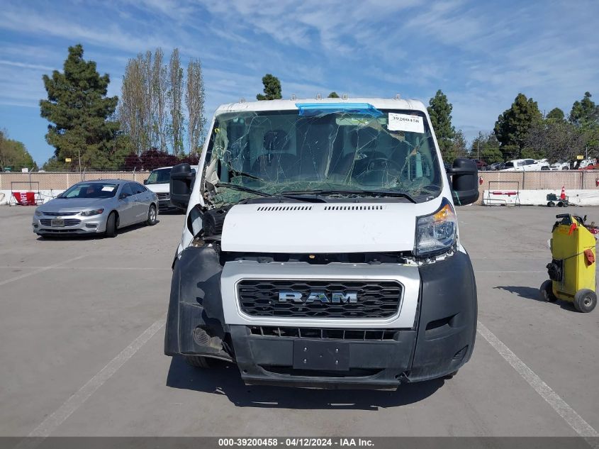 2021 Ram Promaster 1500 Low Roof 118 Wb VIN: 3C6LRVNG2ME551881 Lot: 39200458