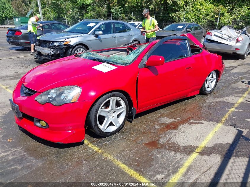 2004 Acura Rsx VIN: JH4DC53854S013164 Lot: 39200474