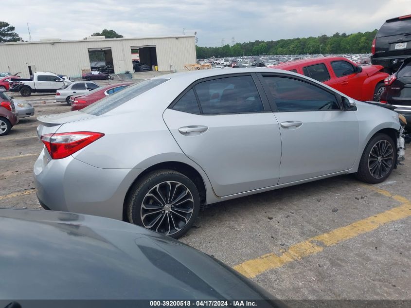 2014 Toyota Corolla S Plus VIN: 2T1BURHEXEC044215 Lot: 39200518