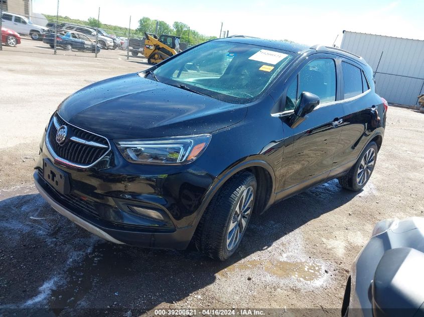 2019 Buick Encore Awd Essence VIN: KL4CJGSM0KB907268 Lot: 39200521