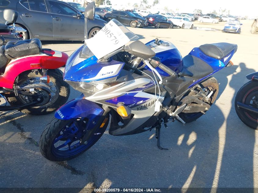 2015 YAMAHA YZFR3 MH3RH06Y6FK006770