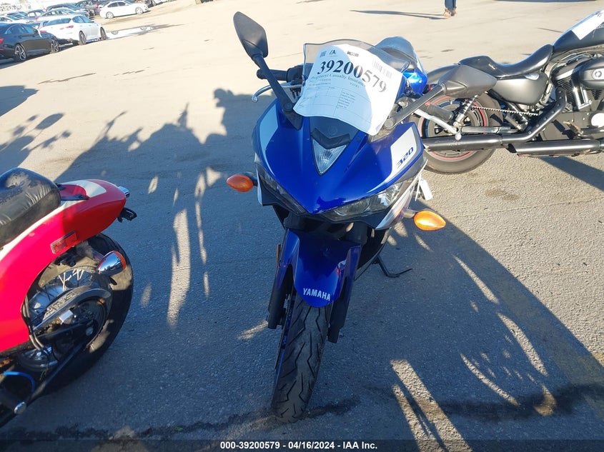 2015 YAMAHA YZFR3 MH3RH06Y6FK006770