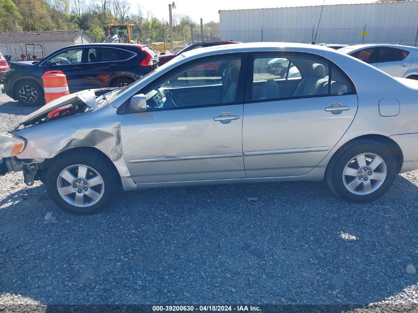 2004 Toyota Corolla Le VIN: 2T1BR38E54C202571 Lot: 39236846