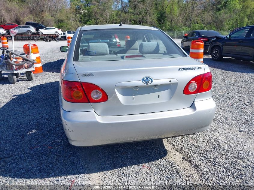 2004 Toyota Corolla Le VIN: 2T1BR38E54C202571 Lot: 39236846