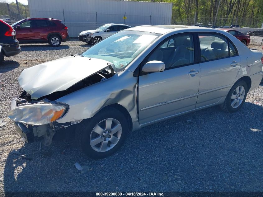 2004 Toyota Corolla Le VIN: 2T1BR38E54C202571 Lot: 39236846