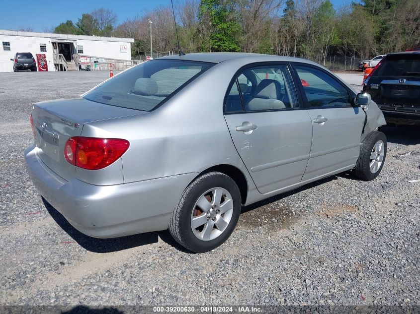 2004 Toyota Corolla Le VIN: 2T1BR38E54C202571 Lot: 39236846